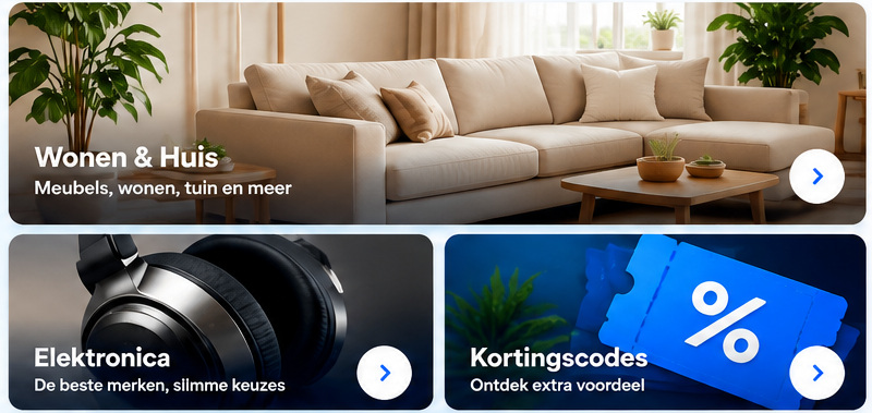 Wonen en Huis, Elektronica en Kortingscodes